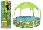 Bestway rėminis baseinas su stogeliu 244&times;51