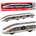 Modernus Fuxing Trains keleivinis traukinys su &scaron;viesomis ir garsais