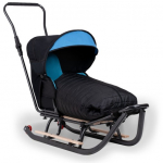 Metalinės daugiafunkcinės rogės su lop&scaron;iu - Mėlyna