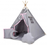 Tipi Wigwam pilka palapinė