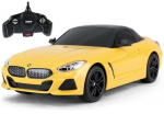 BMW Z4 Roadster RASTAR 1:18 &ndash; geltonas nuotolinio valdymo automobilis (2.4G)