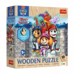 Trefl medinė kontūrinė dėlionė &bdquo;PAW Patrol nuotykiai&ldquo;