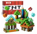 Magnetinės kaladėlės Minecraft 200vnt (Pažeista pakuotė)