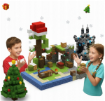 Minecraft magnetiniai blokeliai 212vnt