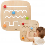 VIGA Medinė Sensorinė Manipuliacinė Lenta &ndash; Labirintas