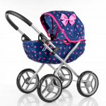 Vežimėlis lėlėms - Mėlyna