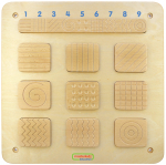 MASTERKIDZ Sensorinė sieninė lenta pavir&scaron;iaus tekstūrai atpažinti