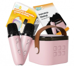 Vaiki&scaron;kas karaoke rinkinys su 2 belaidžiais mikrofonais