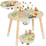 Tooky Toy Medinis Edukacinis Staliukas &bdquo;Mano Pirmasis Safaris&ldquo;