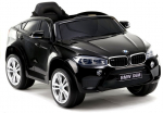 BMW X6 &ndash; elektrinis vaiki&scaron;kas automobilis, juoda spalva