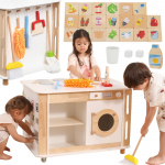 VIGA 3-in-1 namų centras su priedais &ndash; mokymasis ir žaidimas vaikams