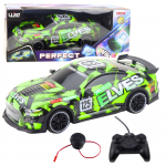 Žalias RC sportinis automobilis vaikams