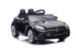 Elektrinis vaiki&scaron;kas automobilis Mercedes SLC300 9129, juodas