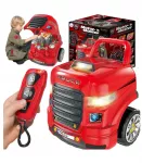 WOOPIE sunkvežimio mechaniko dirbtuvės su 61 detale, &scaron;viesomis ir garsais