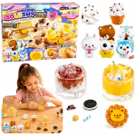 Saldumynų ir gėrimų squishių kūrimo rinkinys vaikams