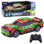 R/C lenktyninis automobilis 27 MHz &ndash; su &scaron;viečiančiu kėbulu, 20 cm