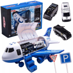 WOOPIE suardomas lėktuvo transporteris policija su 3 policijos automobiliais