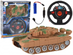 Nuotolinis tankas smėlio 1:18