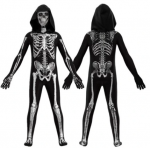 Helovino kostiumas skeletas