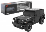 JEEP Wrangler JL Rubicon RC 1:24 juodas bekelės automobilis