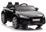 Vaiki&scaron;kas elektromobilis Audi TT RS Roadster &ndash; juodas