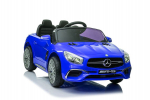 Elektrinis vaiki&scaron;kas automobilis Mercedes SL65 S (mėlynas, lakuotas, su LCD ekranu)