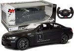 BMW M3 RASTAR 1:14 &ndash; juodas nuotolinio valdymo automobilis (2.4G)