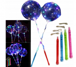 Didelis &scaron;viečiantis LED balionas 1vnt.
