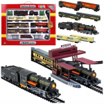 Rinkinys Fenfa Electric Train Set &ndash; elektrinis traukinio komplektas su 6 vagonais