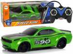 Nuotoliniu būdu valdomas sportinis automobilis 1:24 žalias