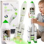 WOOPIE interaktyvi kosminė raketa su dūmų efektu, &scaron;viesomis, garsais ir astronautu