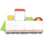 VIGA edukacinė lentelių sistema &bdquo;Gyvūnų traukinys&ldquo;