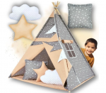 Tipi Wigwam kreminė palapinė