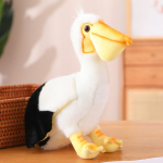 Pliu&scaron;inis pelikanas baltas 24cm