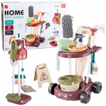 Vaiki&scaron;kas valymo rinkinys su vežimėliu