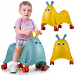 FEBER važiuojamasis vaik&scaron;tynė su stūmikliu, 360&deg; pasukamais ratukais