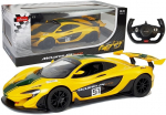 McLaren P1 GTR RASTAR 1:14 &ndash; geltonas nuotolinio valdymo automobilis (2.4G)
