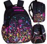 CoolPack mokyklinė kuprinė mergaitėms &ndash; Galaktikos žvaigždžių motyvas