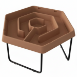 MASTERKIDZ &scaron;e&scaron;iakampis smėlio ir vandens žaidimų stalas su reguliuojamo auk&scaron;čio labirintu