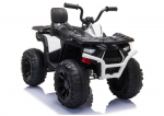 Vaiki&scaron;kas elektromobilis keturratis Quad JC333 &ndash; baltas