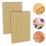 MASTERKIDZ kūrybinės STEM mokslo lentos, 2 vnt. rinkinys + tvirtinimo plok&scaron;tė, 120x80cm