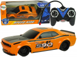 Nuotoliniu būdu valdomas sportinis automobilis 1:24 oranžinis