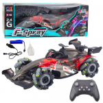 &bdquo;F‑Spray RC 1:10&ldquo; &ndash; 1:10 lenktyninis automobilis su garų efektu, LED ir 360&deg; funkcija