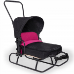 Rogės su miegmai&scaron;iu ir stogeliu - Rožinė