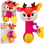 Mink&scaron;tas elniuko bar&scaron;kutis su kramtuku ir cypliuku kūdikiams