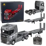 Huina Scania 770S RC vilkikas su priekaba 1:18
