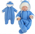 Kūdikio kombinezonas su dviem užtrauktukais - 80