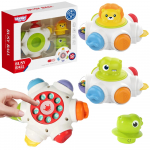 WOOPIE BABY Kosminės raketos veikla &ndash; lavinamasis sensorinis kubas 18 mėn.+