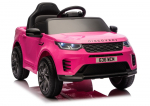 Elektrinis vaiki&scaron;kas automobilis Land Rover Discovery DLS‑K06 &ndash; rožinis