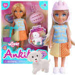 WOOPIE lėlė su &scaron;uniuku ir paspirtuku